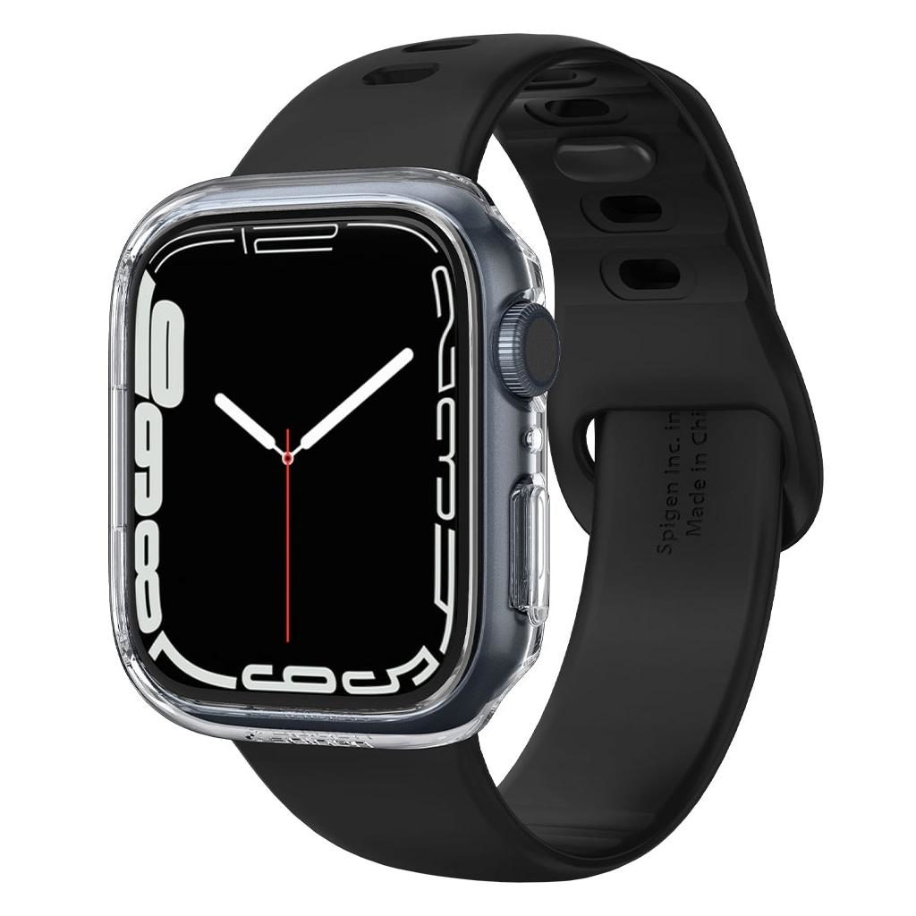 Spigen® Thin Fit™ ACS04179 Apple Watch Series 8 / 7 (45mm) Case - Crystal Clear