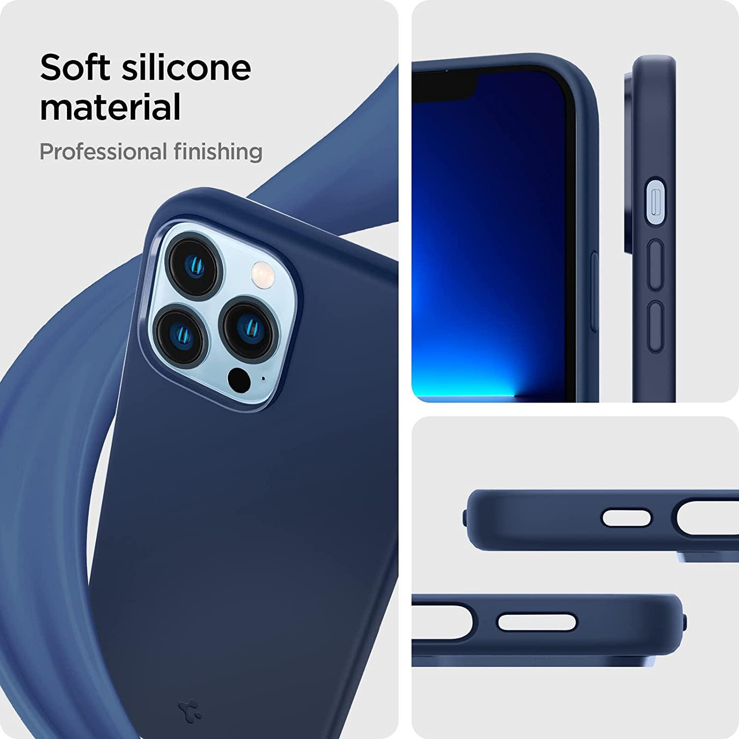 pigen® Silicone Fit™ ACS03230 iPhone 13 Pro Max Case - Navy Blue