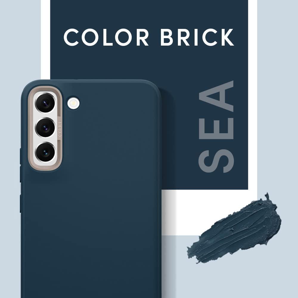 Spigen® Color Brick by Cyrill Collection ACS03967 Samsung Galaxy S22+ Plus Case – Sea