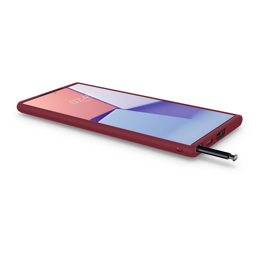 Spigen® Color Brick by Cyrill Collection ACS03933 Samsung Galaxy S22 Ultra Case - Sangria