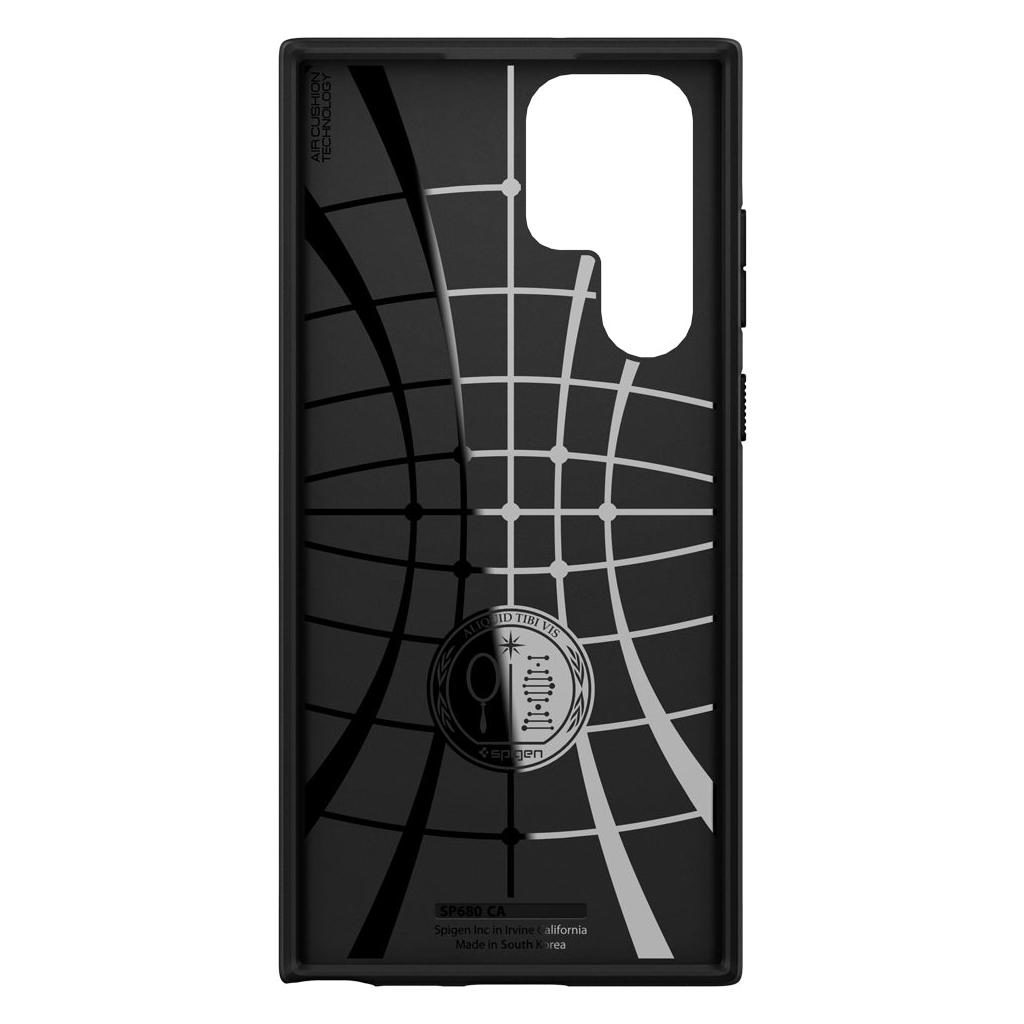 Spigen® Core Armor™ ACS03946 Samsung Galaxy S22 Ultra Case - Matte Black