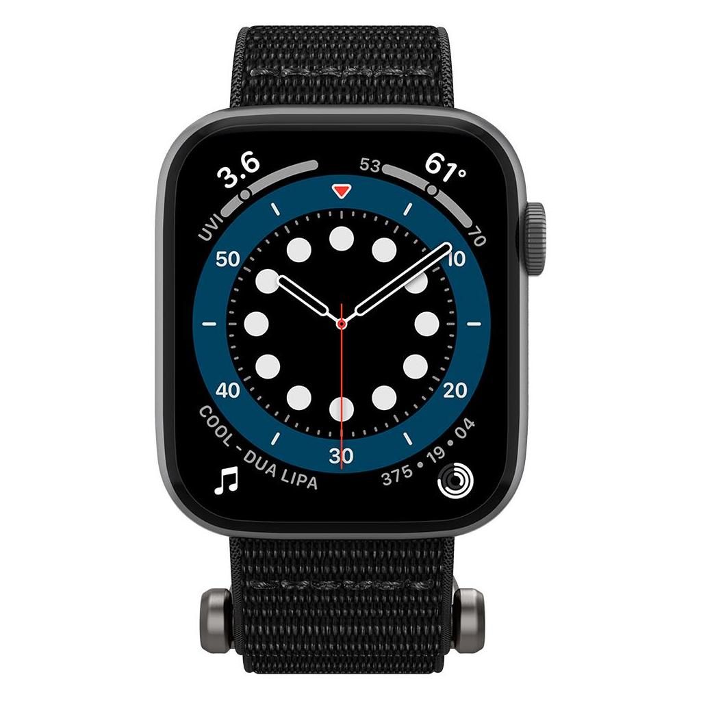 Spigen® Durapro Flex AMP02465 Apple Watch Series 45mm / 44mm / 42mm Band - Black