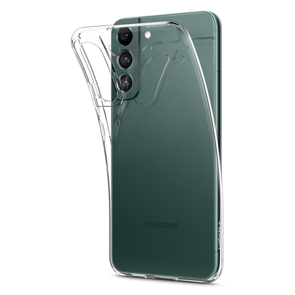 Spigen® Liquid Crystal™ ACS03950 Samsung Galaxy S22 Plus Case - Crystal Clear