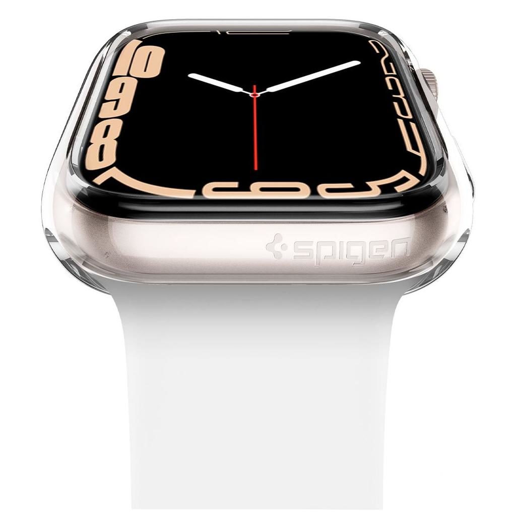 Spigen® Liquid Crystal™ ACS04195 Apple Watch 8 / 7 / 6 / SE / 5 / 4 (41mm / 40mm) Case - Crystal Clear
