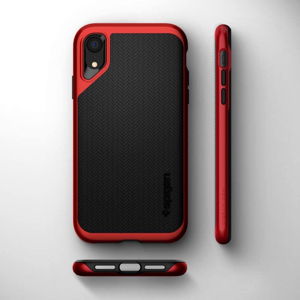 Spigen® Neo Hybrid™ 064CS25339 iPhone XR Case – Red