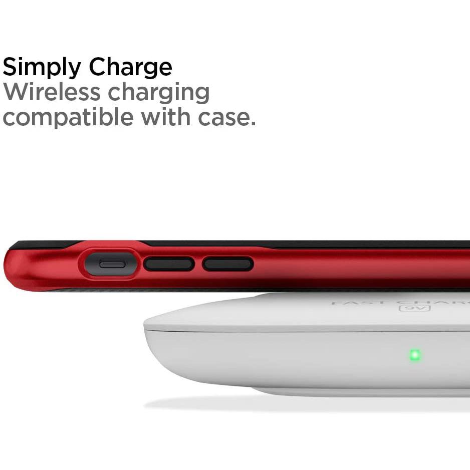 Spigen® Neo Hybrid™ 064CS25339 iPhone XR Case – Red