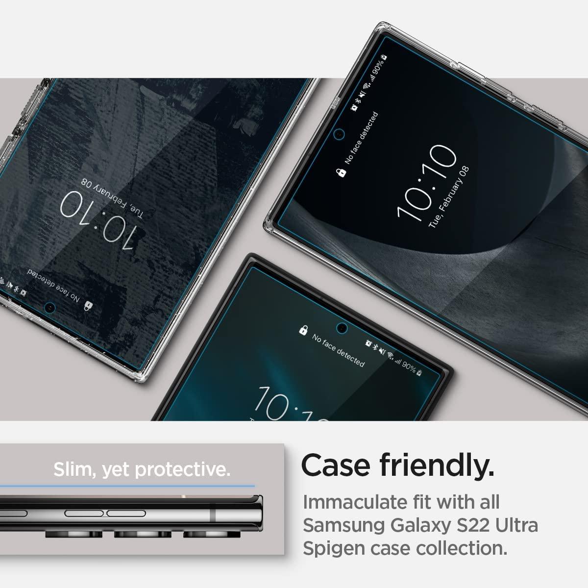Spigen® NeoFlex™ AFL04137 Samsung Galaxy S22 Ultra Premium Screen Protector
