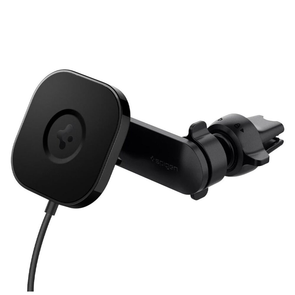 Spigen® OneTap™ Pro MagSafe ITS12W ACP02615 Air Vent Wireless Magnetic Car Charger - Black