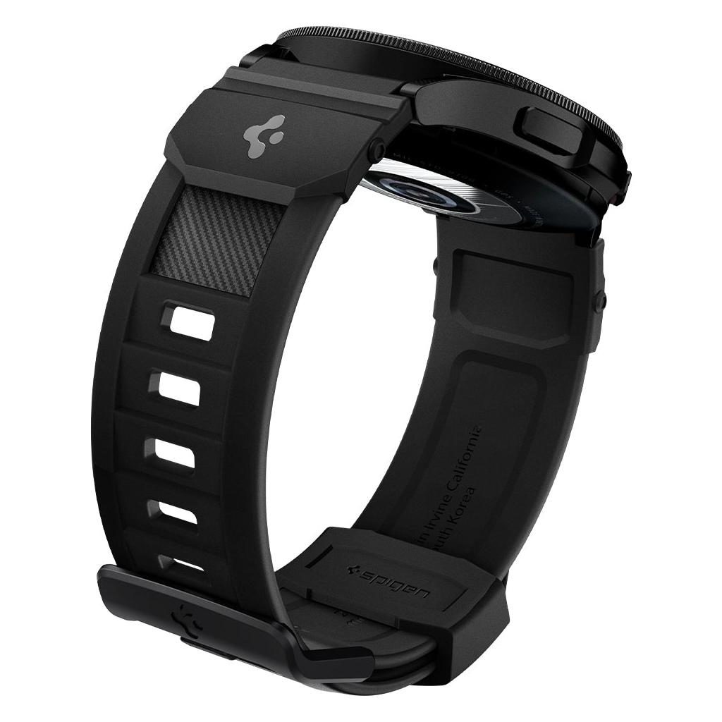 Spigen® Rugged Armor™ AMP04031 Samsung Galaxy Watch (20mm) Band - Black