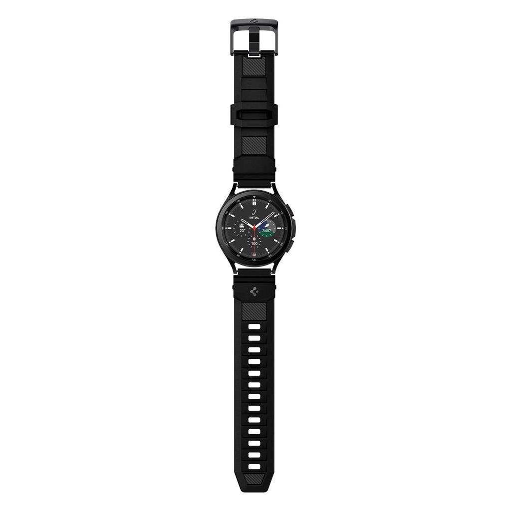 Spigen® Rugged Armor™ AMP04031 Samsung Galaxy Watch (20mm) Band - Black
