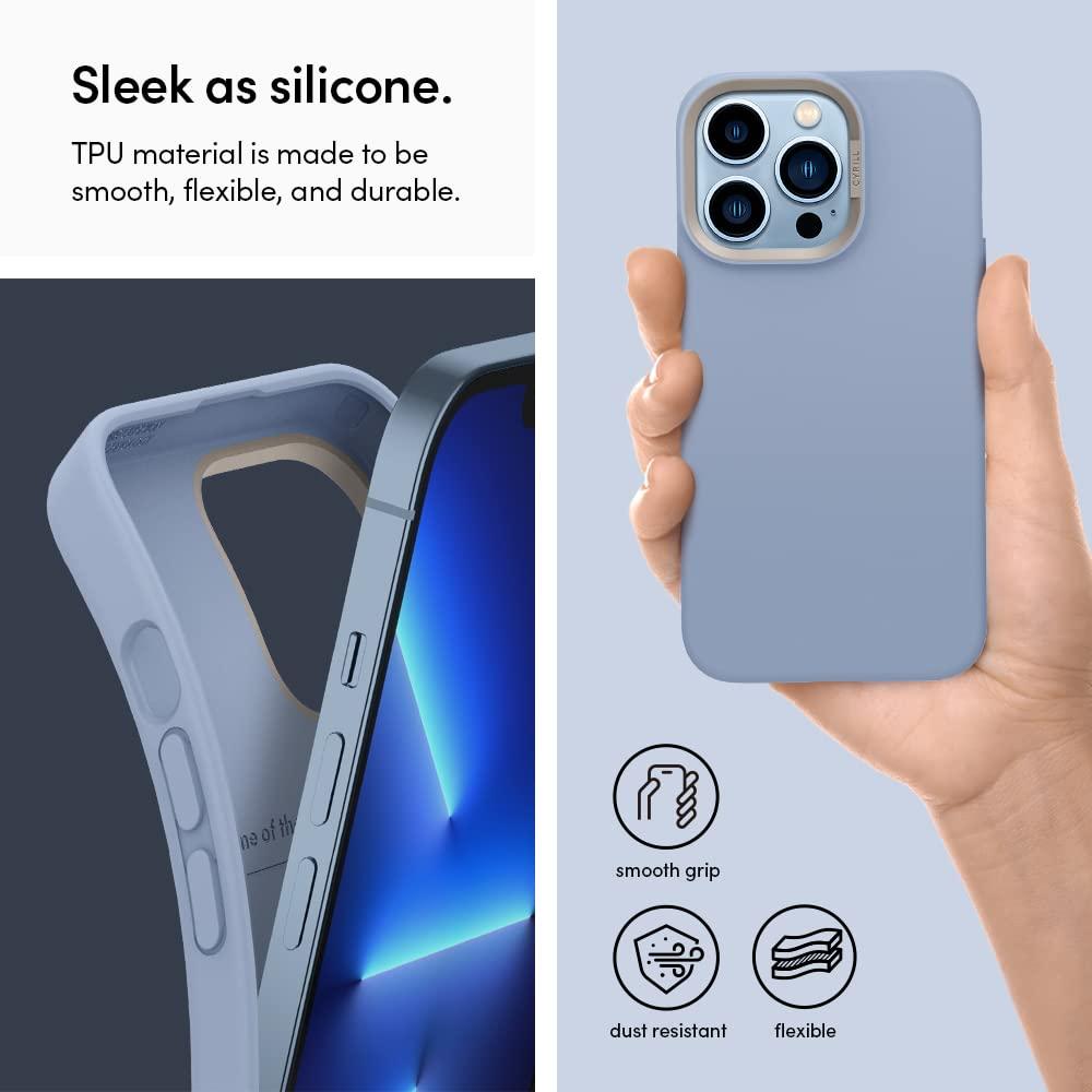 Spigen® Silicone Fit™ ACS03882 iPhone 13 pro Case – Sky
