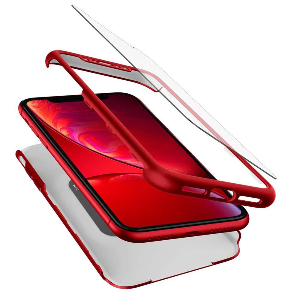 Spigen® Thin Fit 360™ 064CS25335 iPhone XR Case – Red