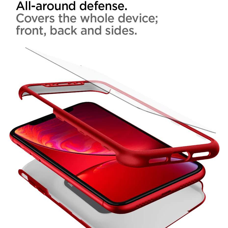 Spigen® Thin Fit 360™ 064CS25336 iPhone XR Case – Red