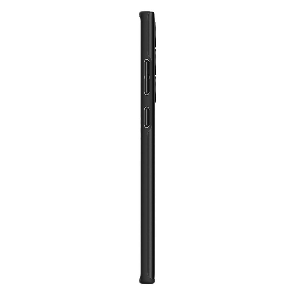 Spigen® Thin Fit™ ACS03911 Samsung Galaxy S22 Ultra Case - Black