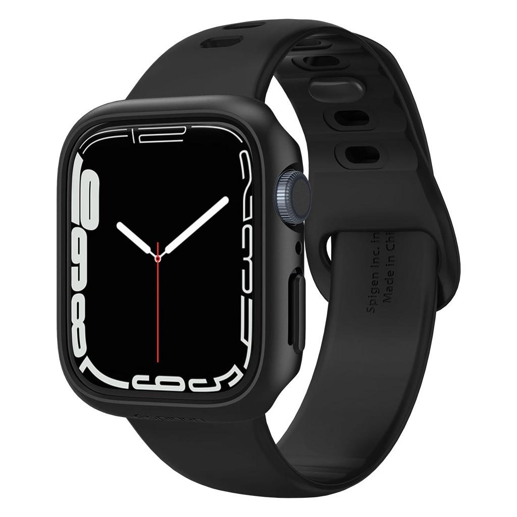 Spigen® Thin Fit™ ACS04184 Apple Watch Series 8 / 7 (41mm) Case - Black