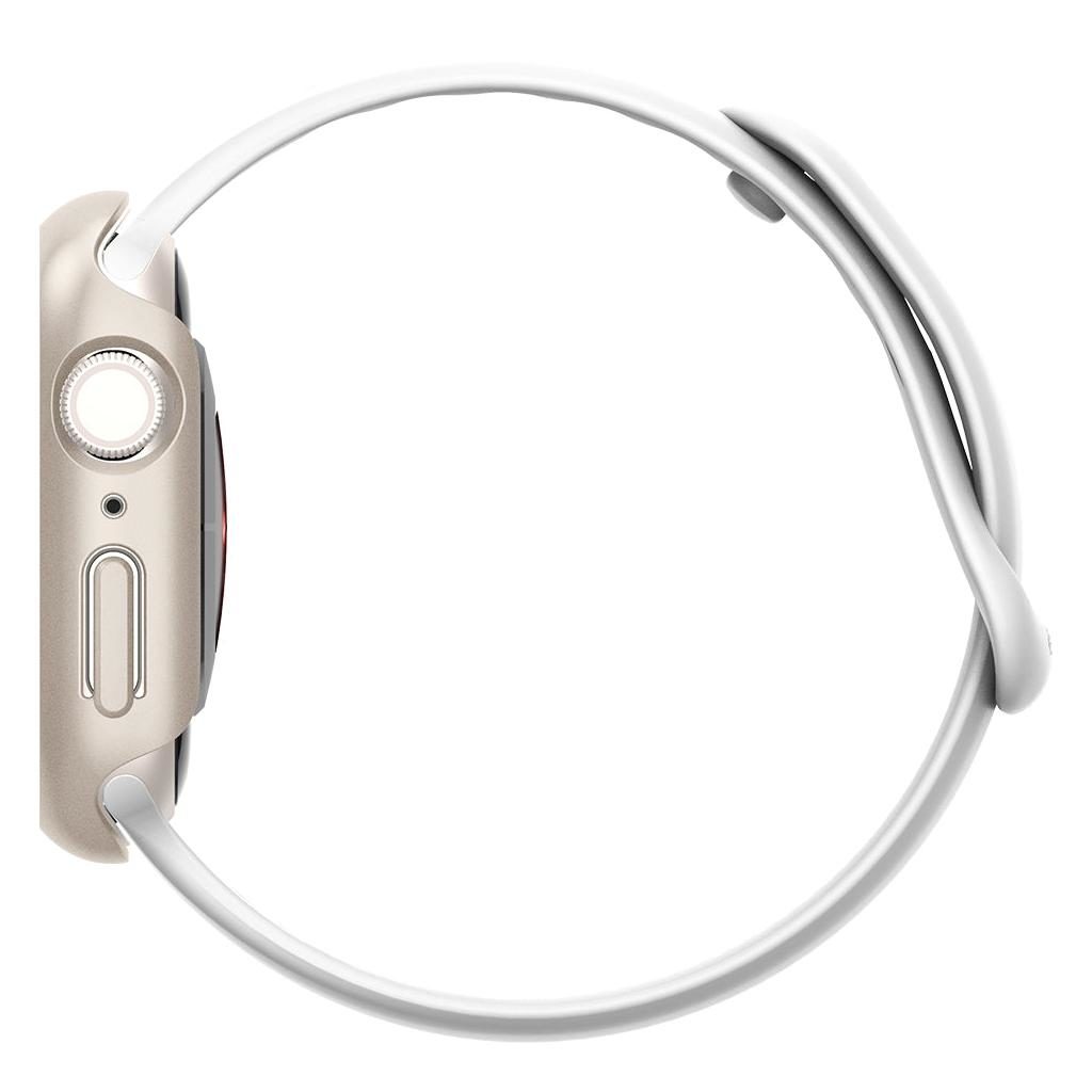 Spigen® Thin Fit™ ACS04185 Apple Watch Series 7 (41mm) Case - Starlight