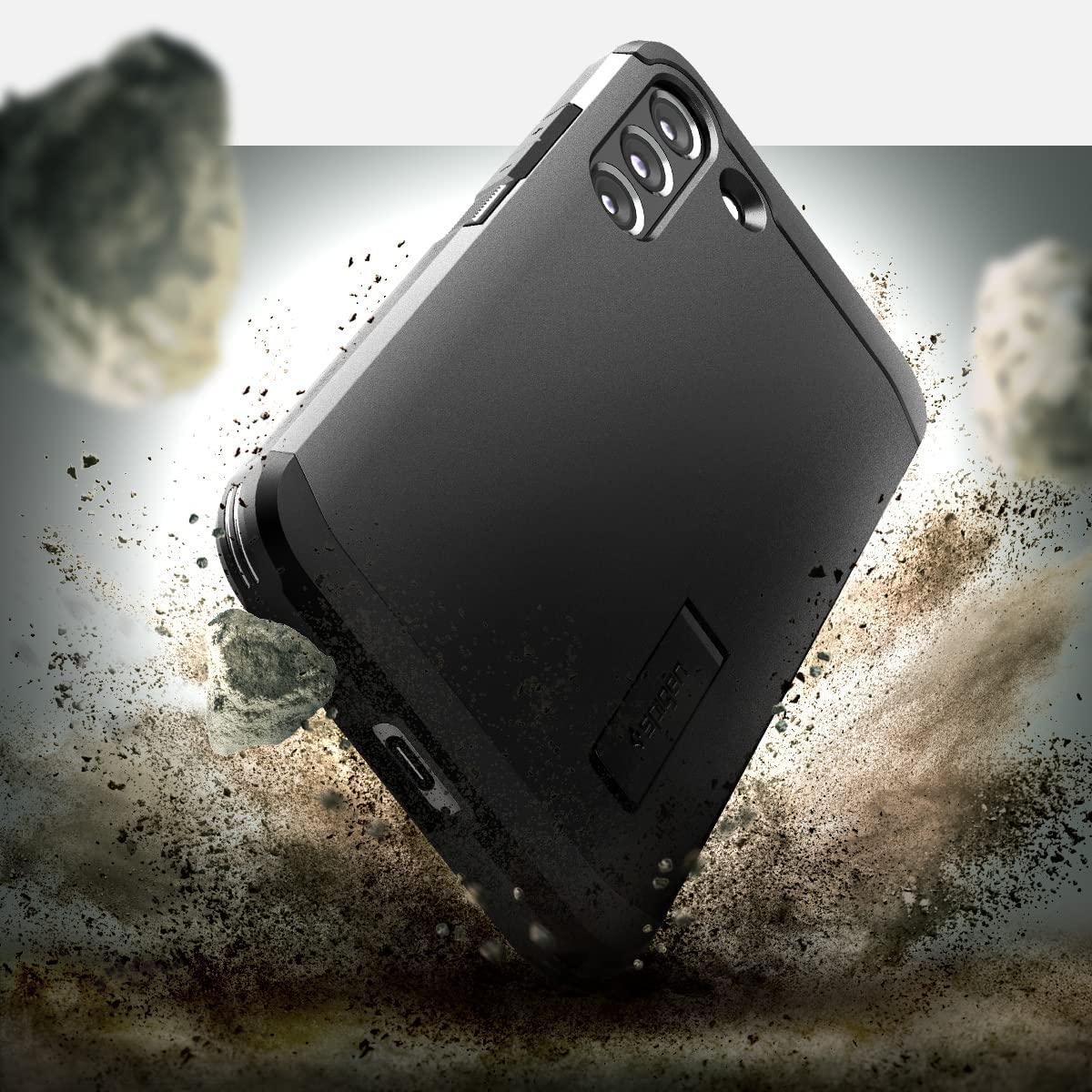 Spigen® Tough Armor™ ACS03991 Samsung Galaxy S22 Case - Black