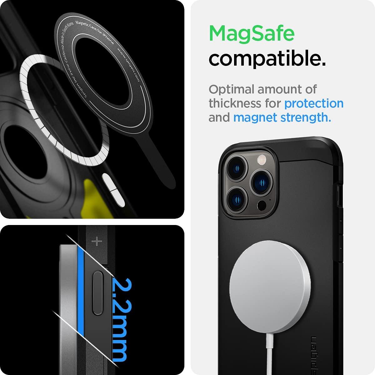 Spigen® Tough Armor™ Mag Safe ACS03225 iPhone 13 Pro Max Case - Black