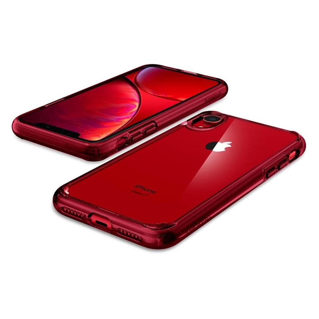 Spigen® Ultra Hybrid™ 064CS25346 iPhone XR Case - Red