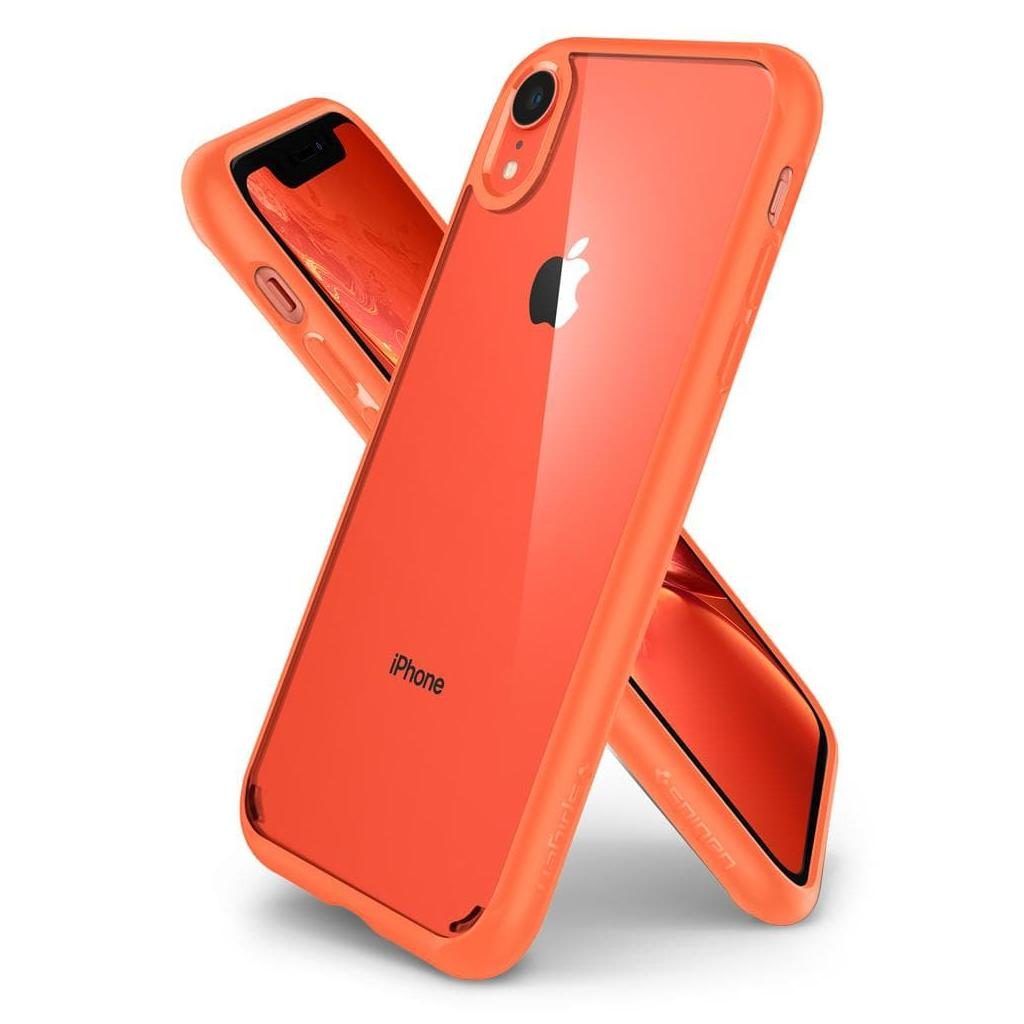 Spigen® Ultra Hybrid™ 064CS25348 iPhone XR Case - Coral