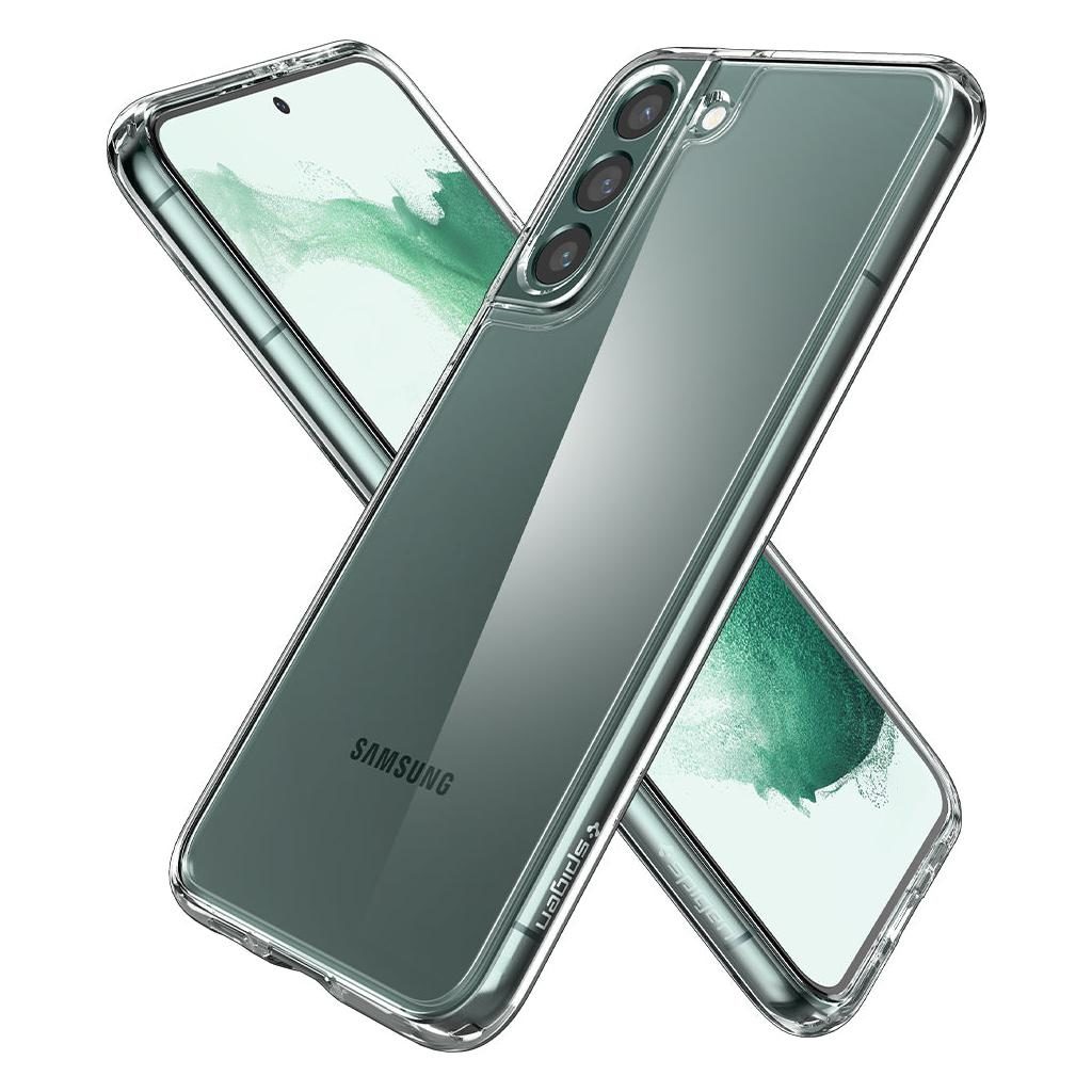 Spigen® Ultra Hybrid™ ACS03954 Samsung Galaxy S22+ Plus Case - Crystal Clear