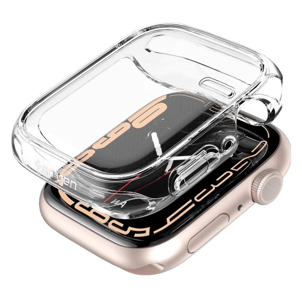 Spigen® Ultra Hybrid™ ACS04180 Apple Watch Series 8 / 7 (45mm) Case - Crystal Clear
