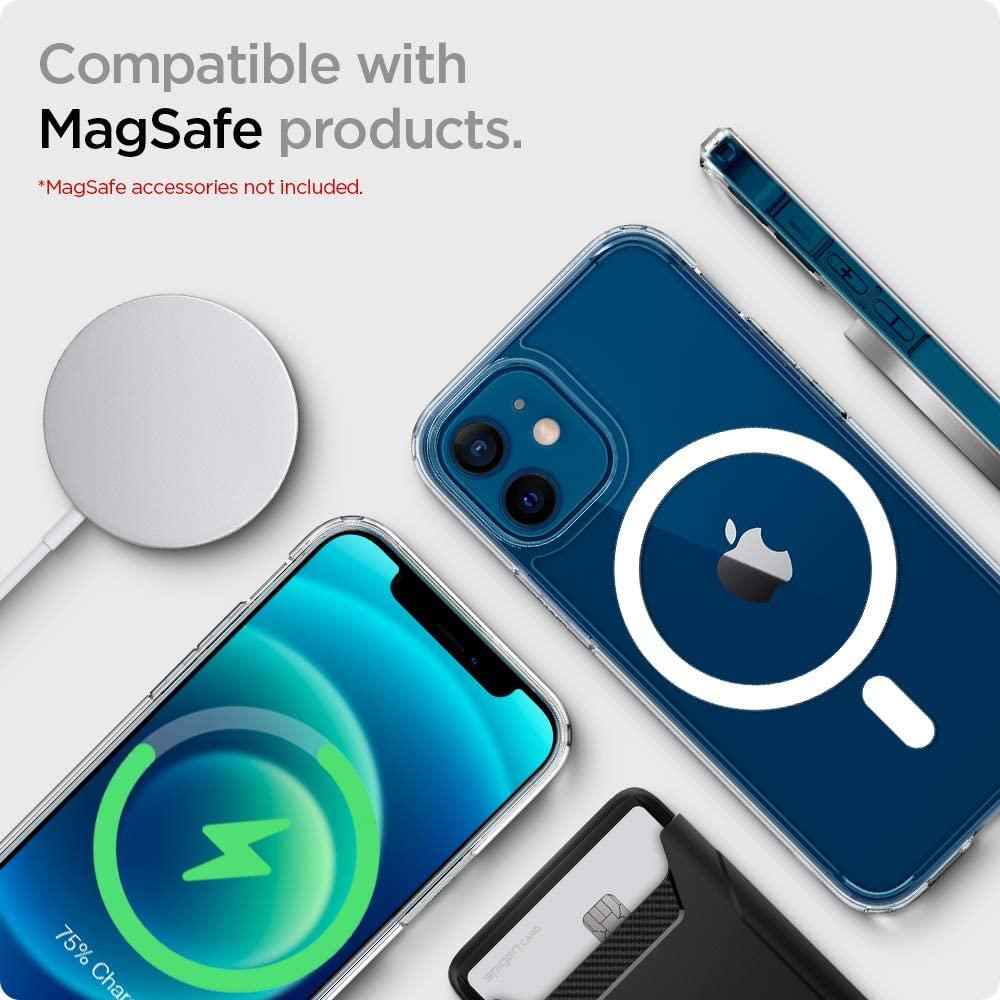 Spigen® Ultra Hybrid™ Mag Safe ACS02628 iPhone 12 Mini Case - White