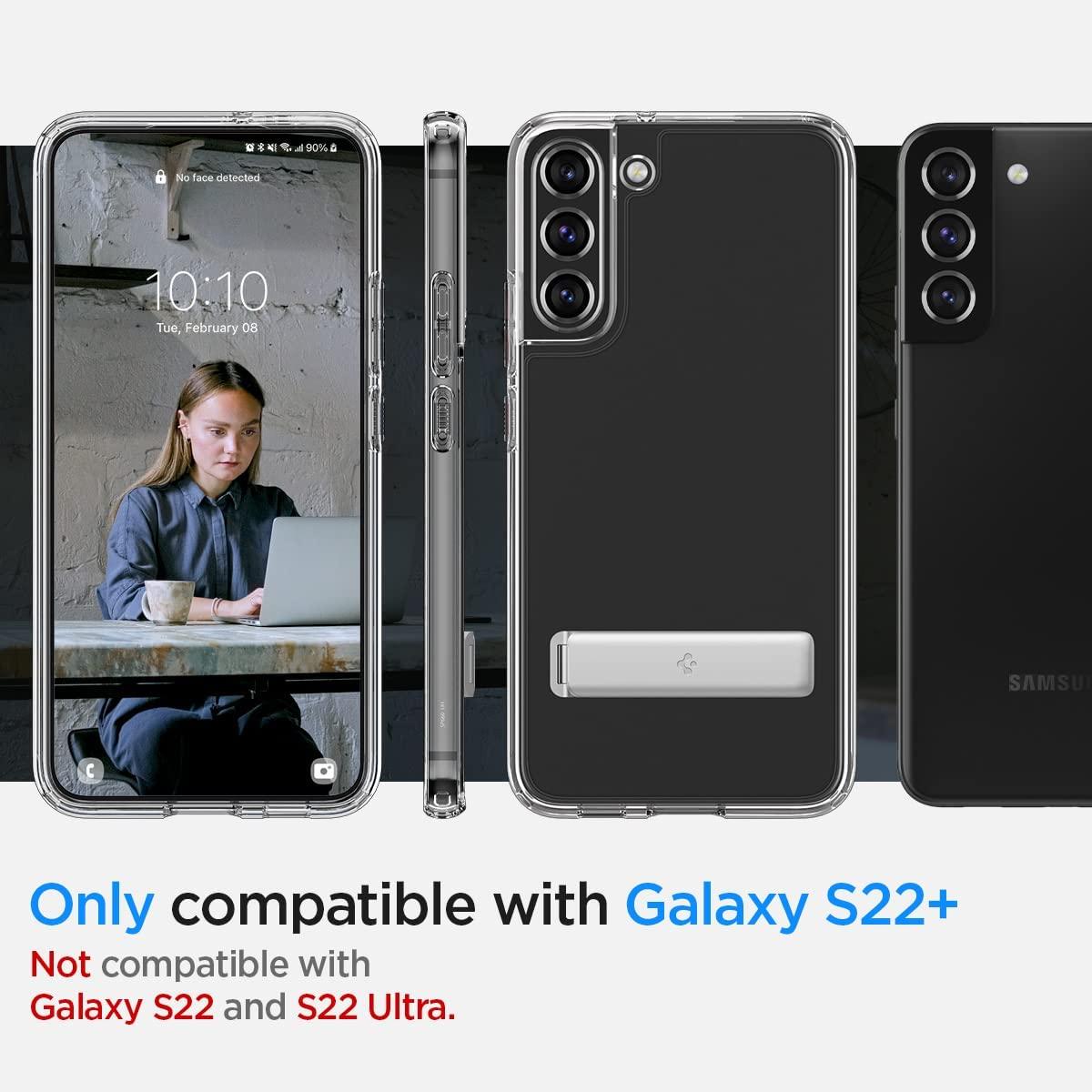 Spigen® Ultra Hybrid™ S ACS03957 Samsung Galaxy S22+ Plus Case - Crystal Clear