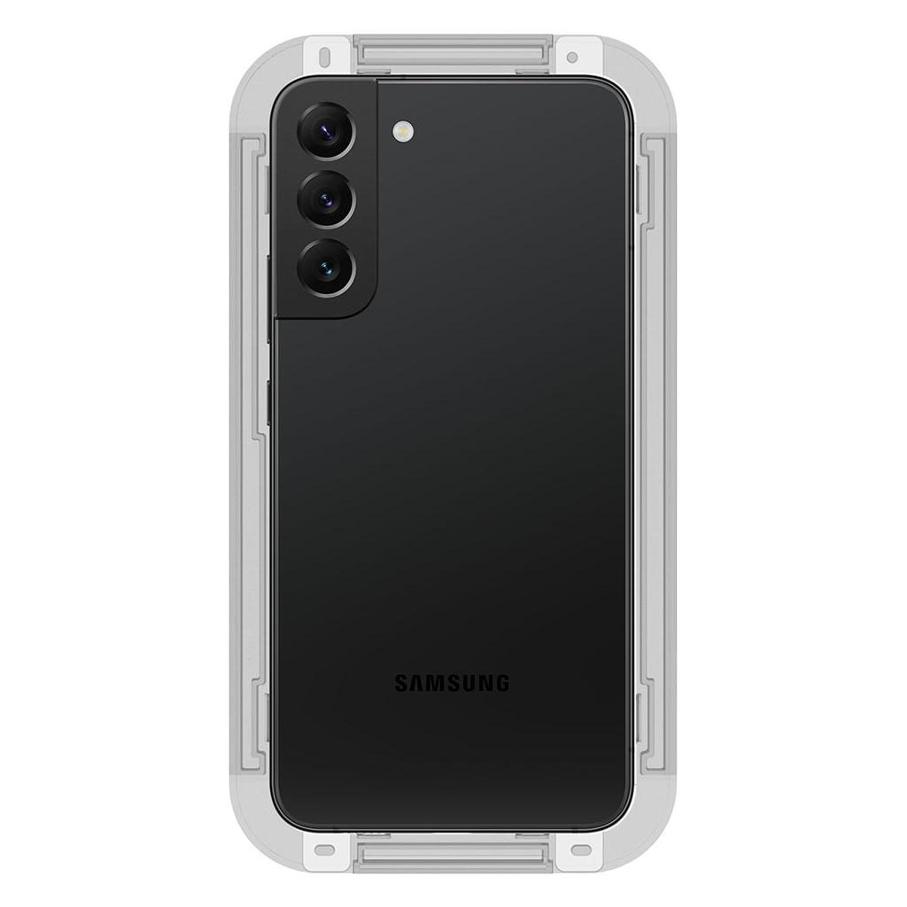 Spigen® (x2.Pack) GLAS.tR™ EZ FIT™ HD AGL04151 Samsung Galaxy S22 Premium Tempered Glass Screen Protector