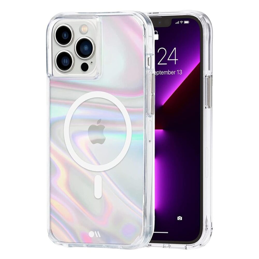 Case-Mate Soap Bubble MagSafe CM046546 iPhone 13 Pro Max Case - Soap Bubble