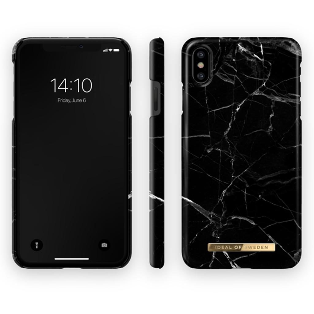 iDeal Of Sweden IDFCA16-IXS-21 iPhone XS / X Case – Black Marble
