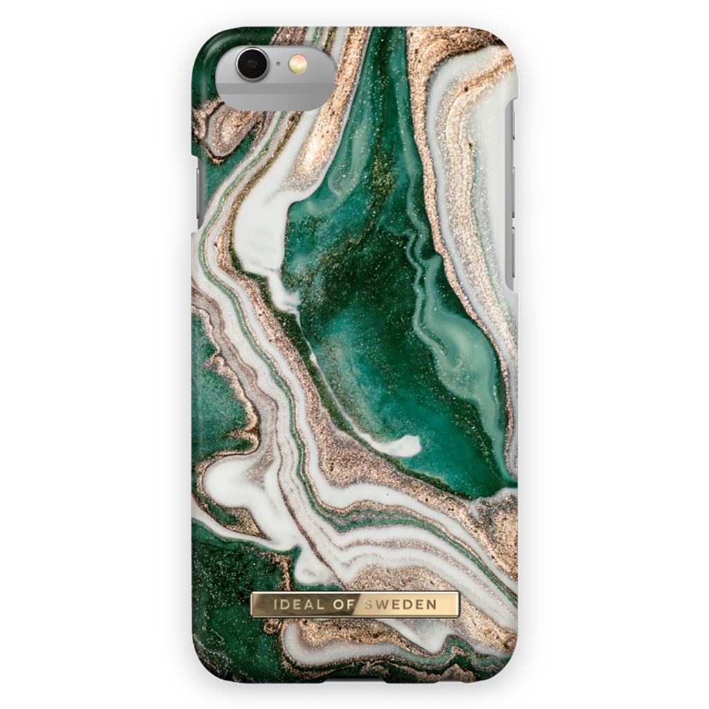 iDeal Of Sweden IDFCAW18-I7-98 iPhone SE (2022 / 2020) / 8 / 7 / 6s / 6 Case – Golden Jade Marble
