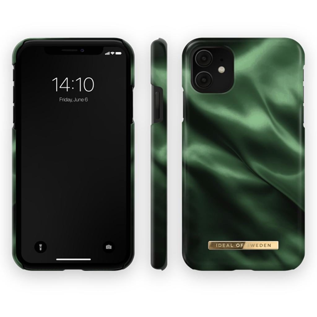 iDeal Of Sweden IDFCAW19-I1961-154 iPhone 11 / XR Case – Emerald Satin
