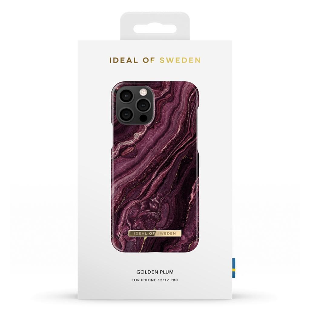 iDeal Of Sweden IDFCAW20-2061-232 iPhone 12 / 12 Pro Case – Golden Plum