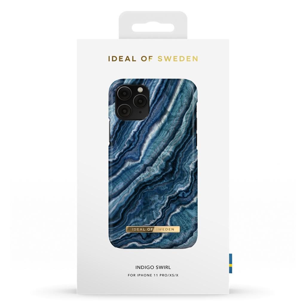 iDeal Of Sweden IDFCSS19-I1958-119 iPhone 11 Pro / XS / X Case – Indigo Swirl