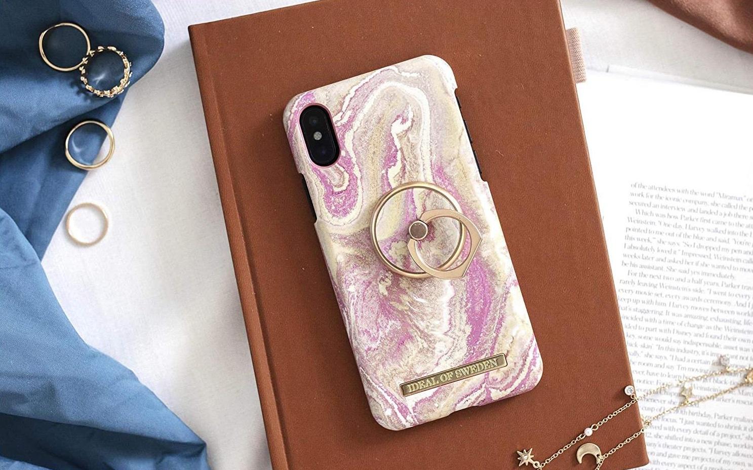 iDeal Of Sweden IDFCSS19-I1958-120 iPhone 11 Pro / XS / X Case – Golden Blush Marble