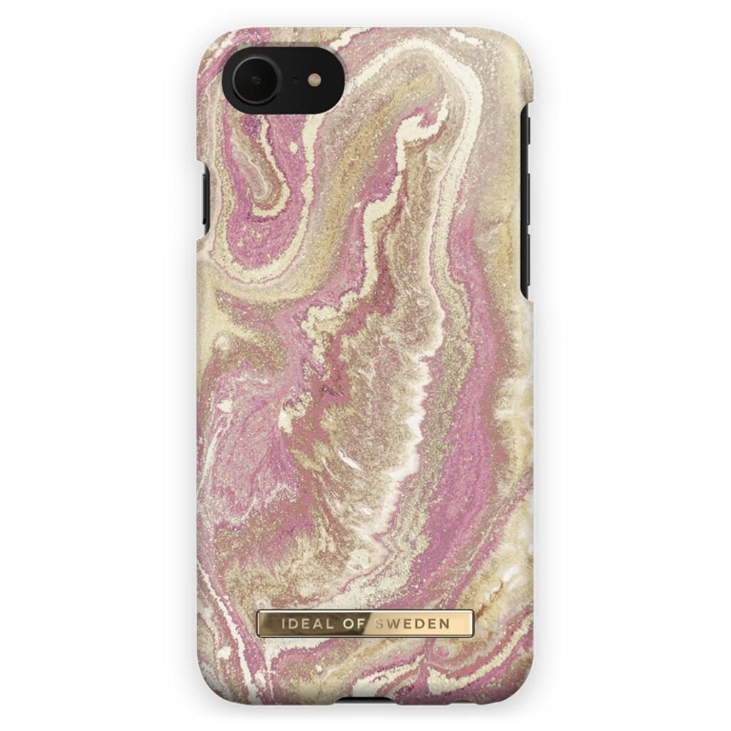 iDeal Of Sweden IDFCSS19-I7-120 iPhone SE (2022 / 2020) / 8 / 7 / 6s / 6 Case – Golden Blush Marble