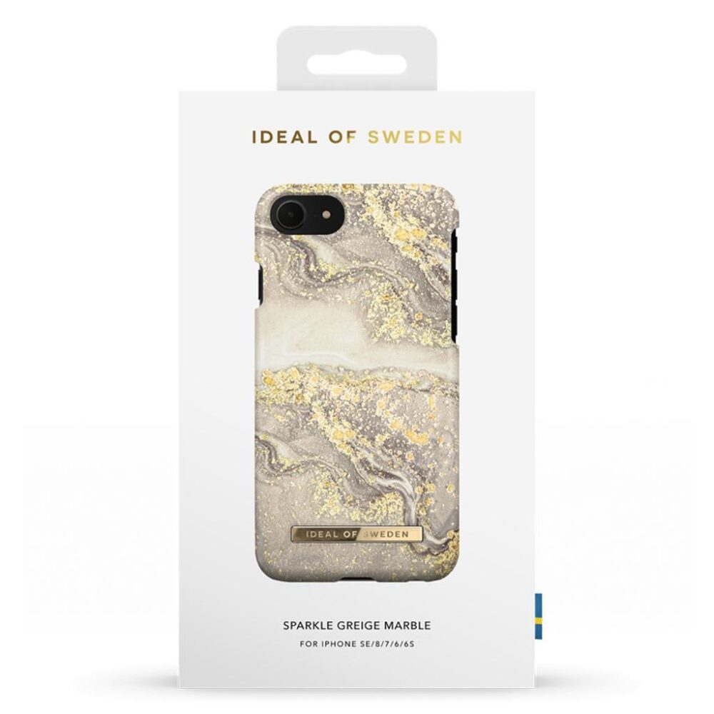 iDeal Of Sweden IDFCSS19-I7-121 iPhone SE (2022 / 2020) / 8 / 7 / 6s / 6 Case - Sparkle Greige Marble