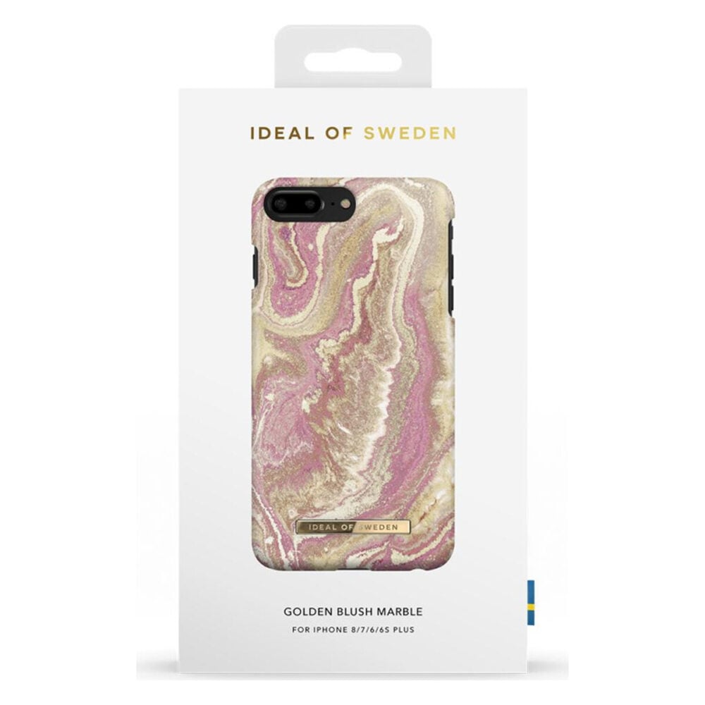 iDeal Of Sweden IDFCSS19-I7P-120 iPhone 8 Plus / 7 Plus / 6s Plus / 6 Plus Case - Golden Blush Marble