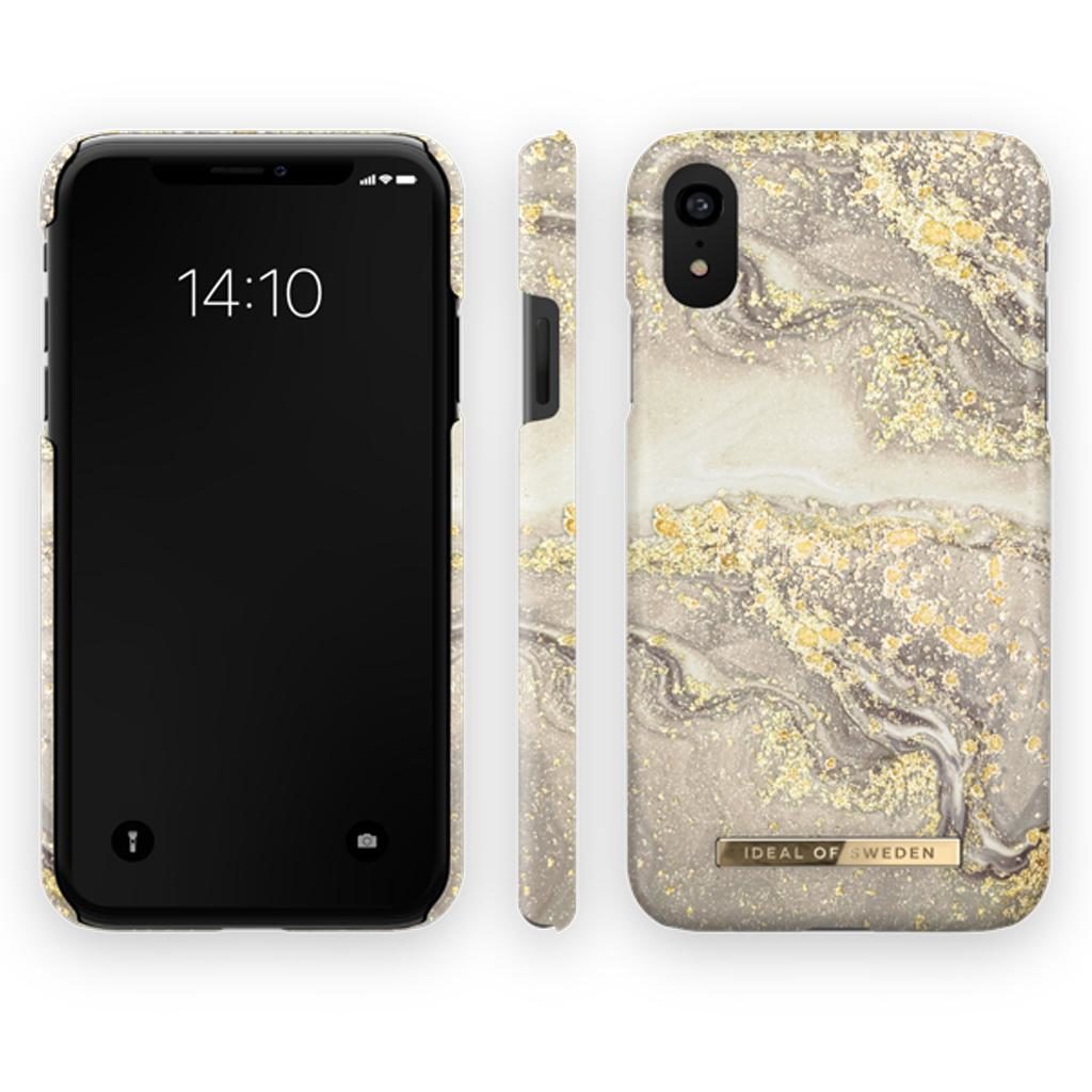 iDeal Of Sweden IDFCSS19-IXR-121 iPhone XR Case – Sparkle Greige Marble