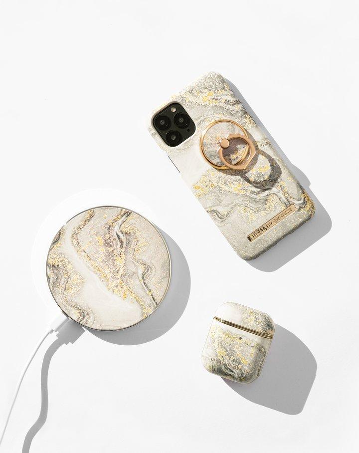 iDeal Of Sweden IDFCSS19-IXS-121 iPhone XS / X Case – Sparkle Greige Marble