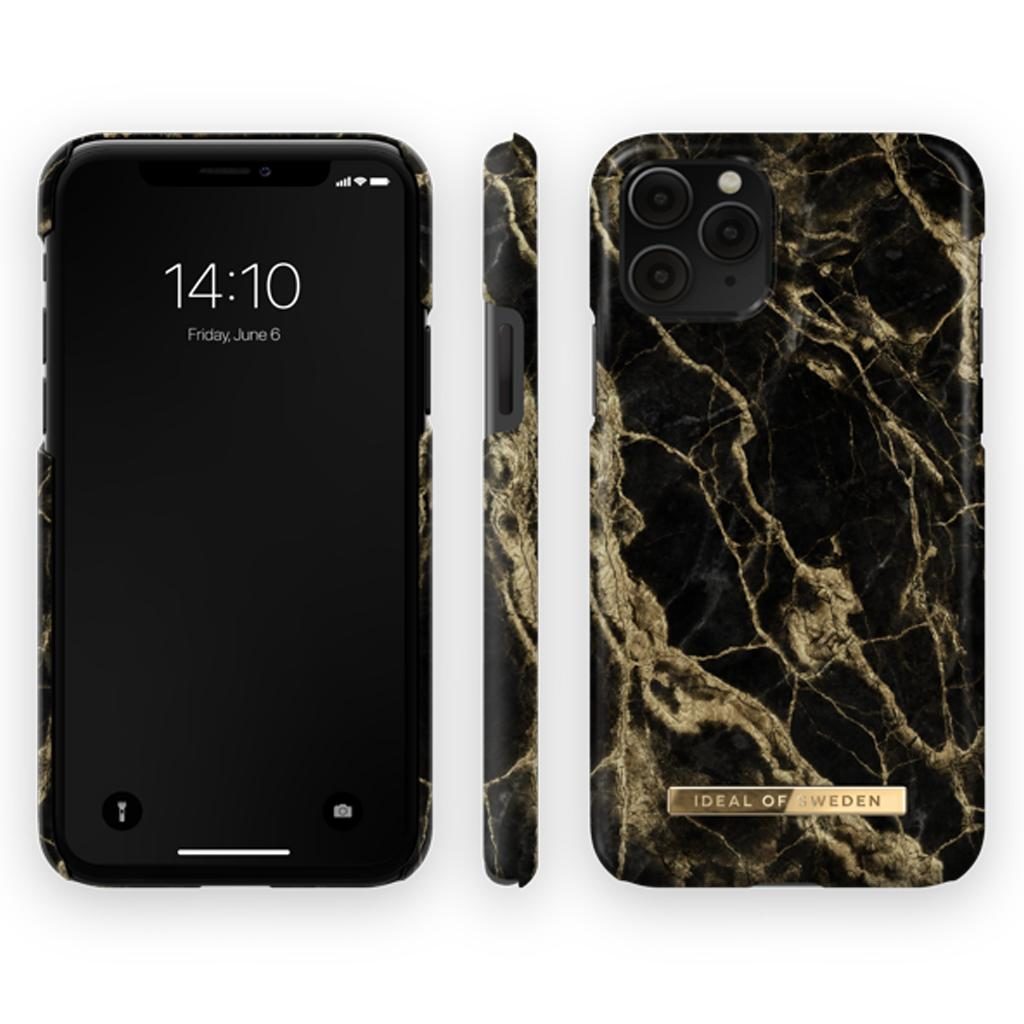 iDeal Of Sweden IDFCSS20-I1958-191 iPhone 11 Pro / XS / X Case – Golden Smoke Marble