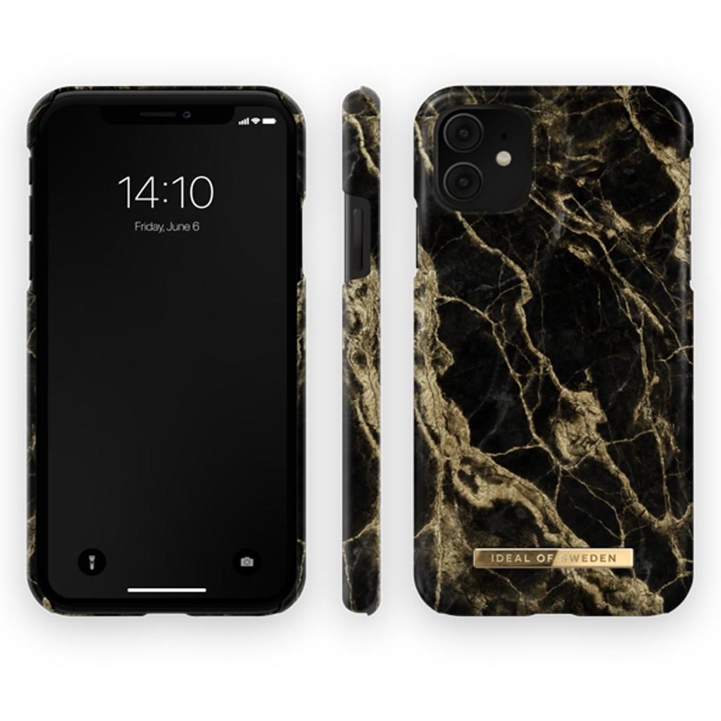iDeal Of Sweden IDFCSS20-I1961-191 iPhone 11 / XR Case – Golden Smoke Marble