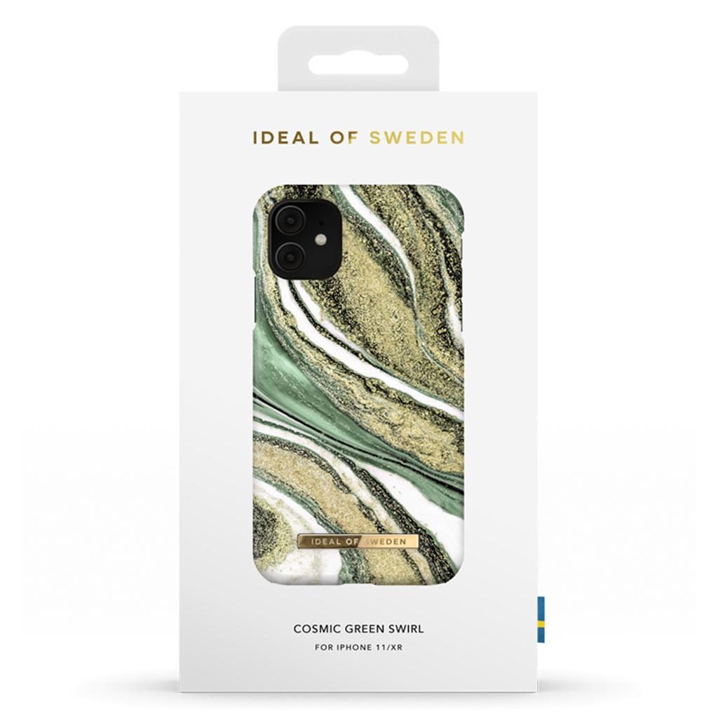 iDeal Of Sweden IDFCSS20-I1961-192 iPhone 11 / XR Case – Cosmic Green Swirl