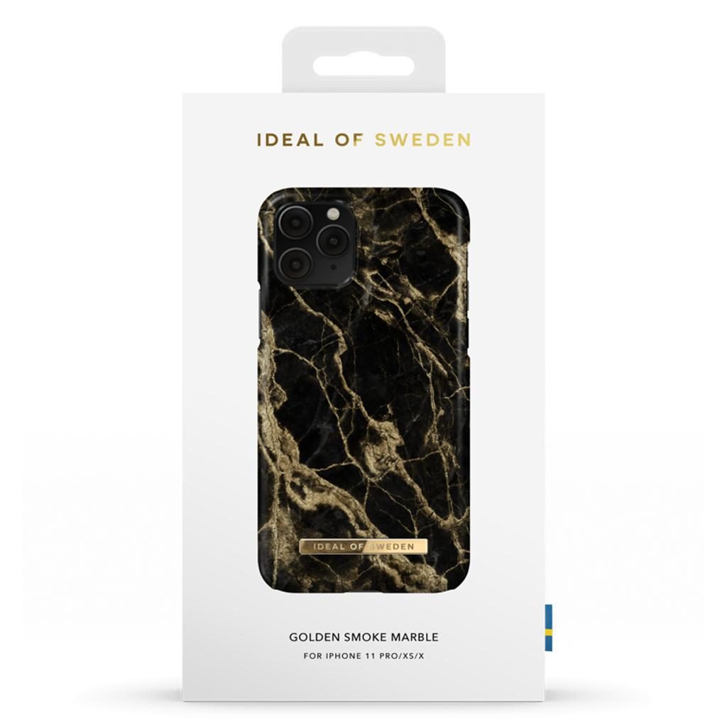iDeal Of Sweden IDFCSS20-I2054-191 iPhone 12 Mini Case – Golden Smoke Marble
