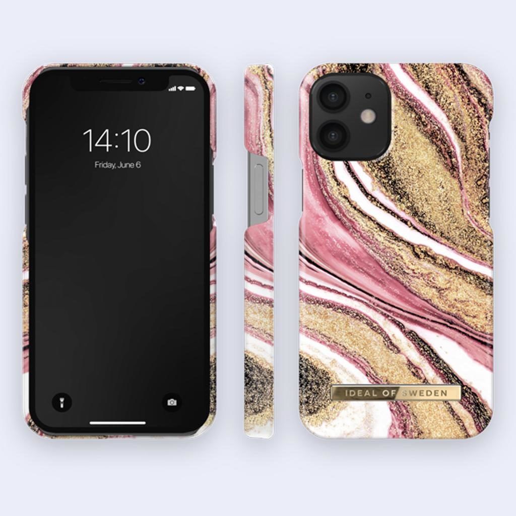 iDeal Of Sweden IDFCSS20-I2054-193 iPhone 12 Mini Case – Cosmic Pink Swirl