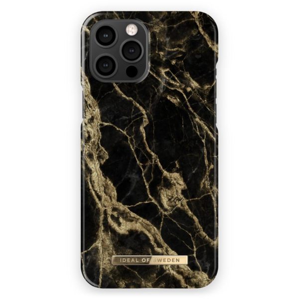 iDeal Of Sweden IDFCSS20-I2067-191 iPhone 12 Pro Max Case – Golden Smoke Marble