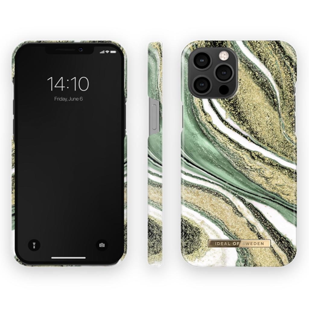 iDeal Of Sweden IDFCSS20-I2067-192 iPhone 12 Pro Max Case – Cosmic Green Swirl
