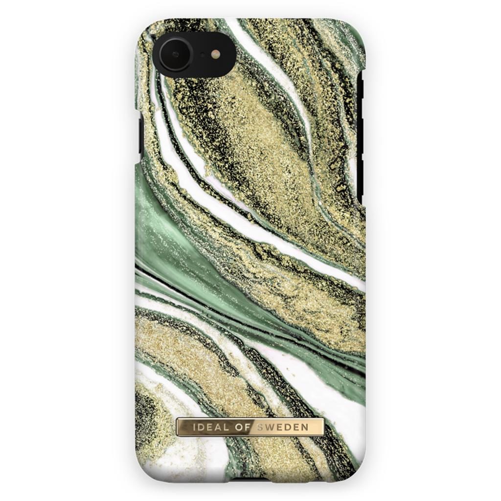 iDeal Of Sweden IDFCSS20-I7-192 iPhone SE (2022 / 2020) / 8 / 7 / 6s / 6 Case – Cosmic Green Swirl