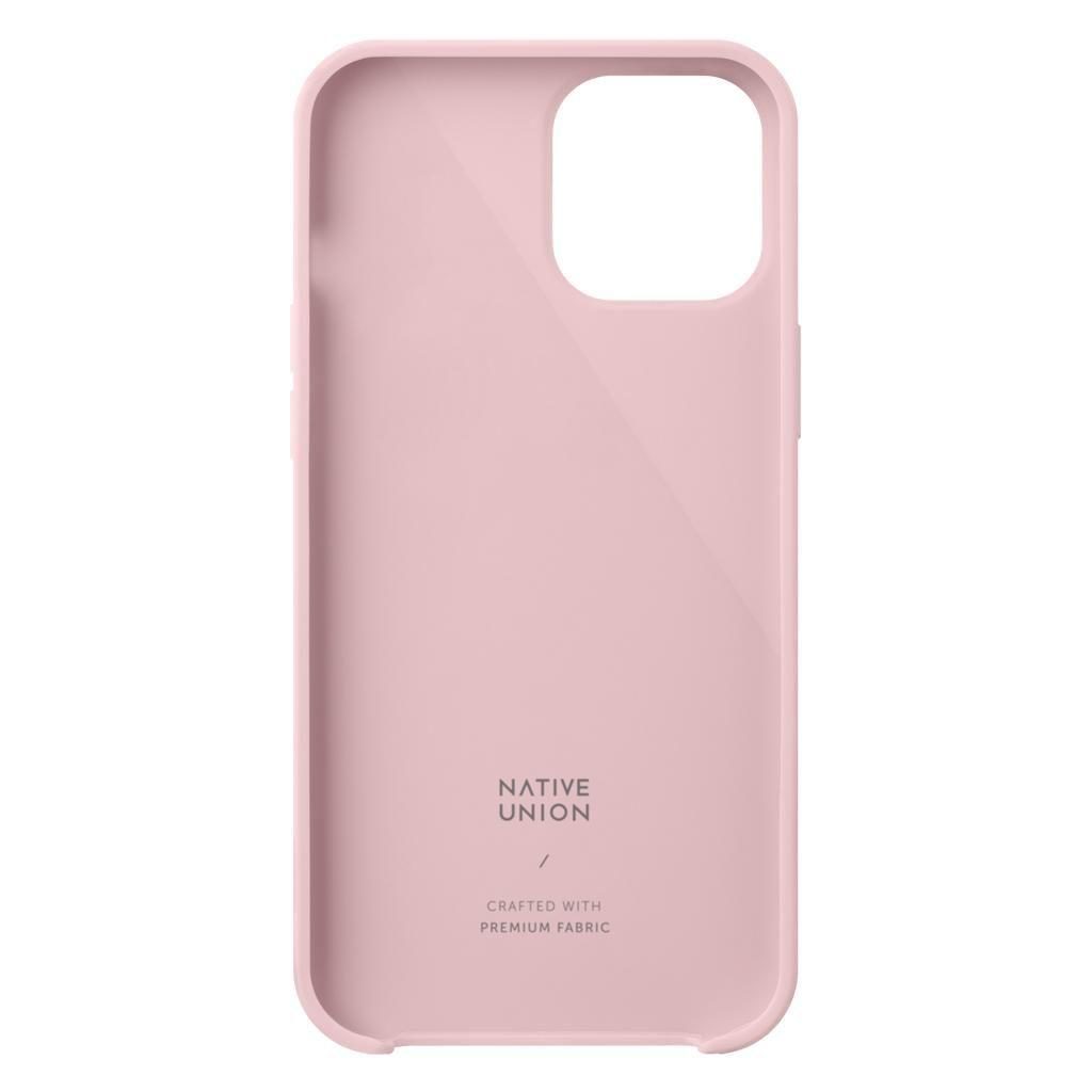 Native Union® Clic® Canvas CCAV-ROS-NP20S iPhone 12 Mini Case – Rose